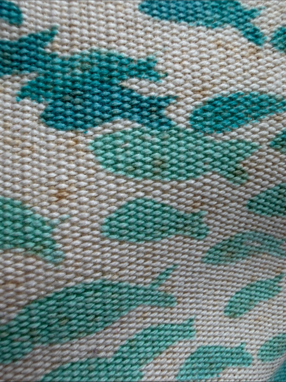 kate spade Blue, Teal & Cream South poplar street plentyfish tote - Picture 14 of 14